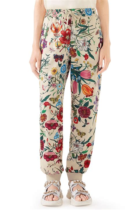 floral gucci pants|vintage gucci pants.